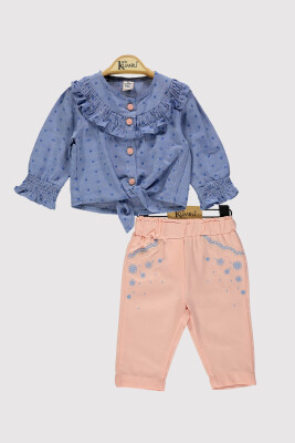 Baby Girl Shirt Set 6-18M Kumru Bebe 1075-4218 - Kumru Bebe