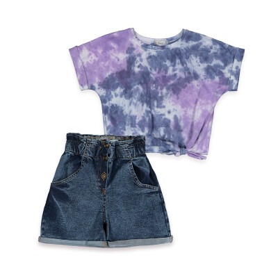 Batik Girl Set Büşra Bebe 1016-211132 Лиловый 