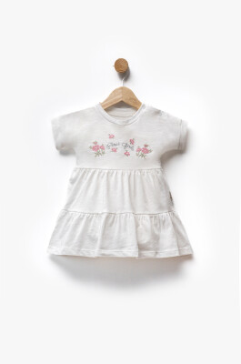 Floral Embroidered Pleated Dress 6-36M Flexi Baby 2063-229507 - Flexi Baby (1)