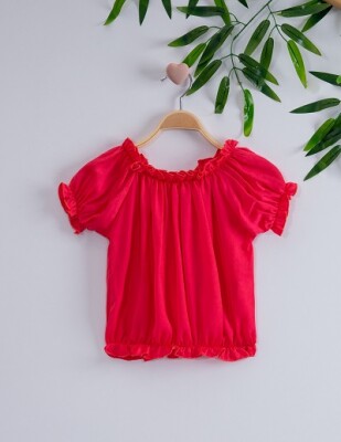 Girl Blouse 7-10Y Büşra Bebe 1016-221013 - Büşra Bebe