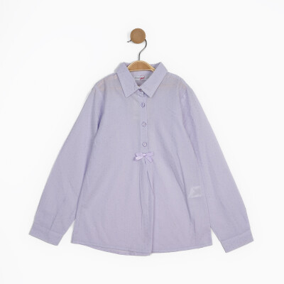 Girl Pleated Shirt 2-5Y Timo 1018-TK5DÜ032258102 Лиловый 