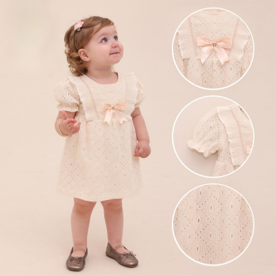 Wholasale Baby Girls Dress 9-24M Lilax 1049-6754 - 1