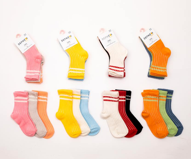 Wholesale 24-Piece Baby Girls SocksDefne 1064-DFN3-K021-22(18-24) - 1