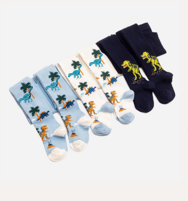 Wholesale 6-Piece Boys Tights Defne 1064-1064-EKLT-015-21(06-12) - Defne