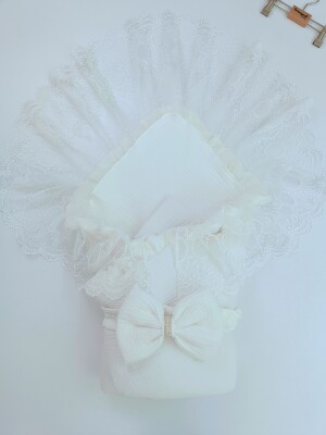 Wholesale Baby 4 Layer Muslin Pacific Multi Double Swaddle 0-24M Tomuycuk 1074-45486 - 1