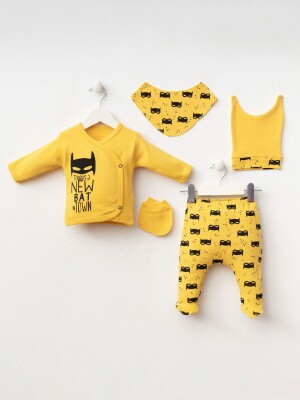 Wholesale Baby Boy 5pcs Set 0-3M Minizeyn 2014-7080 - Minizeyn