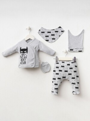 Wholesale Baby Boy 5pcs Set 0-3M Minizeyn 2014-7080 - Minizeyn (1)