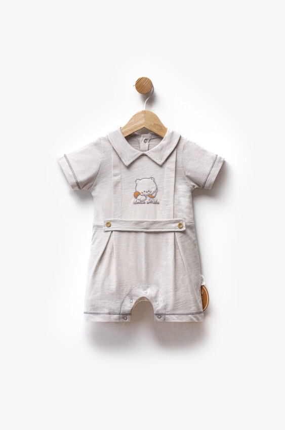 Wholesale Baby Boy Jumpsuit 3-9M Bebbemini 2065-BM-2396 - 3