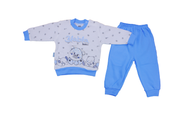 Wholesale Baby Boys 2-Piece Pajama Set 3-9M Hoppidik 2017-2204 - Hoppidik