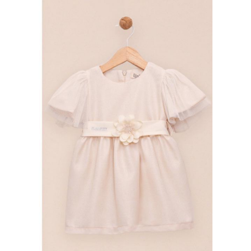Wholesale Baby Girl Floral Dress 9-24M Lilax 1049-6750 - 3