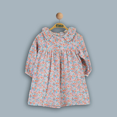 Wholesale Baby Girl Flower Patterned 6-24M Timo 1018-TK4DT082241851 - Timo (1)