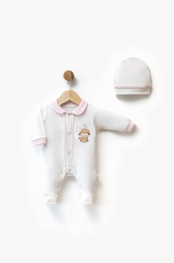 Wholesale Baby Girl Jumpsuit 0-1M Flexi Baby 2063-252411 - 3
