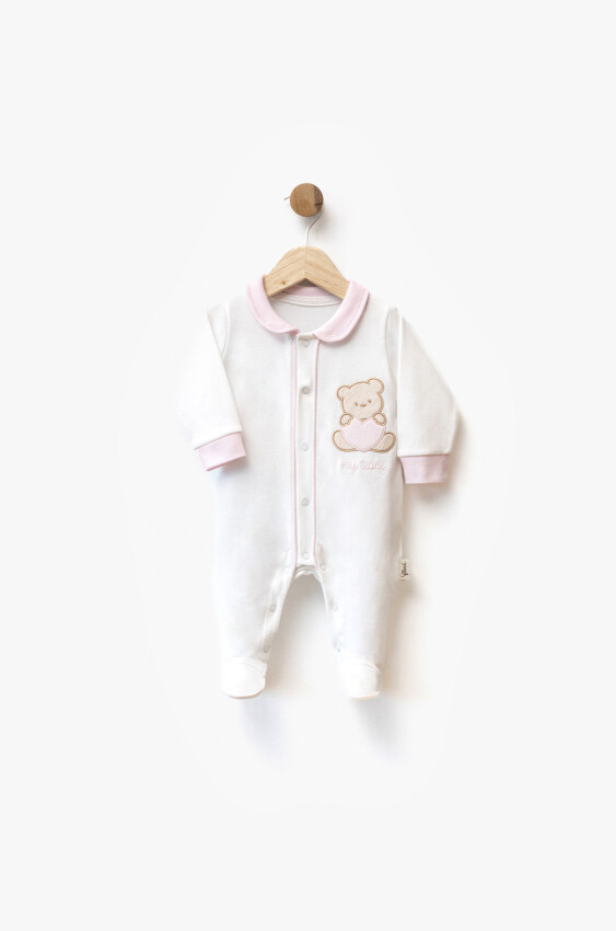 Wholesale Baby Girls Jumpsuit 0-6M Flexi Baby 2063-252410 - 3