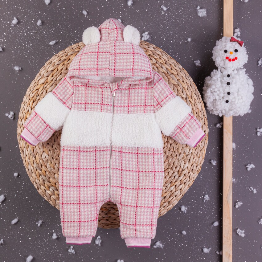 Wholesale Baby Girls Welsoft Rompers 3-12M BabyZ 1097-5399 - 1