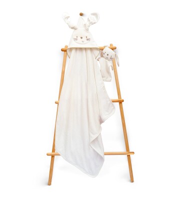 Wholesale Baby Unisex 2-Piece Set with Scrub Mitt and Towel 85x85cm Babyline 2015-9-764 Золотой 