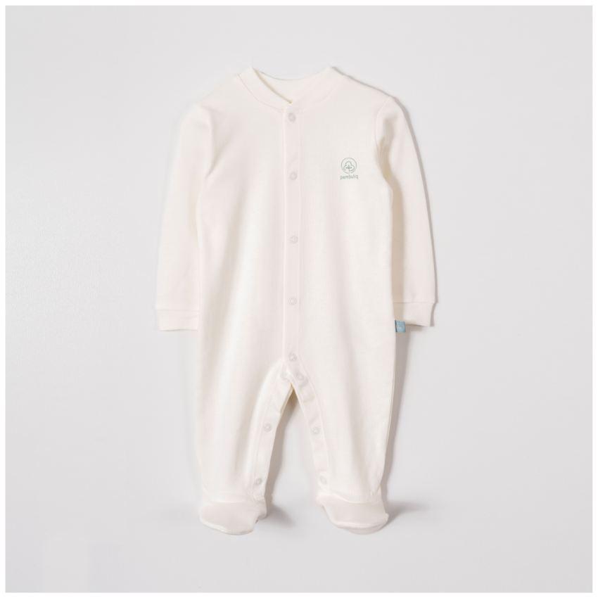 Wholesale Baby Unisex Jumpsuit 0-9M Pambuliq 2030-6614 - 1
