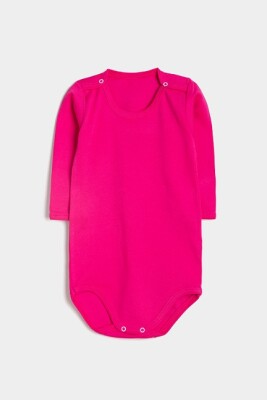 Wholesale Baby Unisex Long Sleeve Body 9-18M interkidsy Body 2053-5001 Пурпурный 
