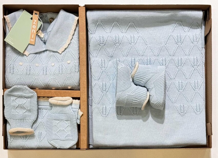 Wholesale Baby Unisex Newborn Set 0-12M Zeni 2049-3010 - 4