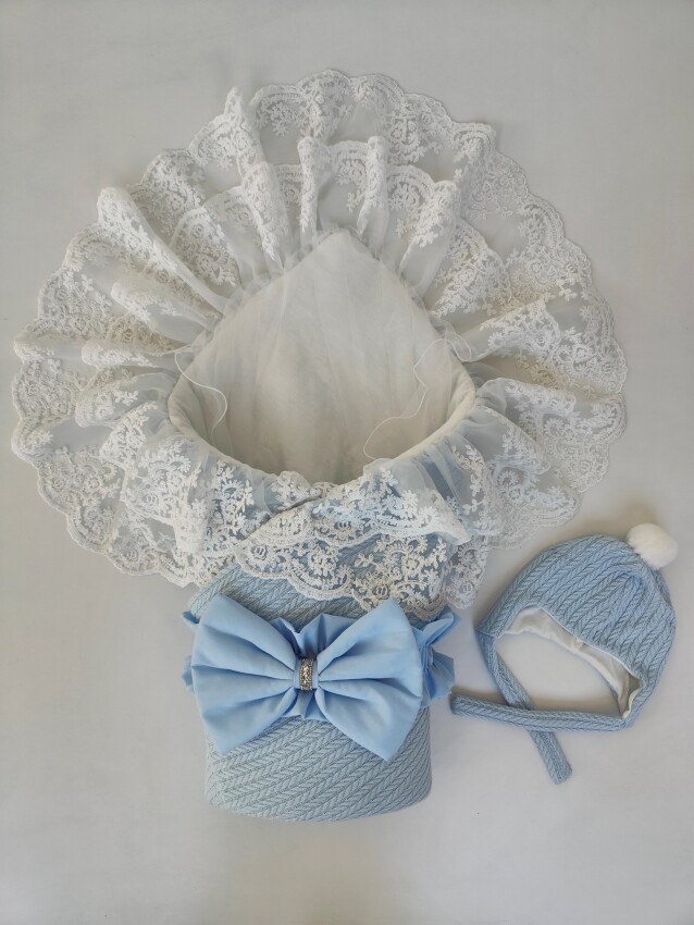 Wholesale Baby Unisex Swaddle 0-24M Tomuycuk 1074-45450 - 1