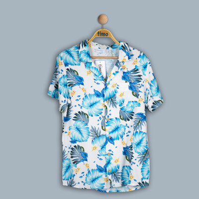 Wholesale Boy Camp Palm Shirt 10-13Y Timo 1018-TE4DÜ202242584 - Timo