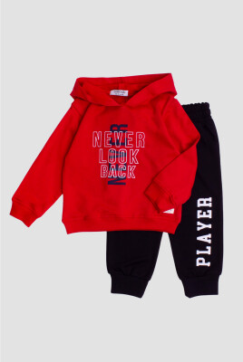 Wholesale Boys 2-Piece Tracksuit Set 2-6Y Cassolini 2059-35097 Красный