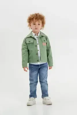 Wholesale Boys 3-Pieces Jacket, Shirt and Pants Set 1-4Y Cool Exclusive 2036-28076 - 1