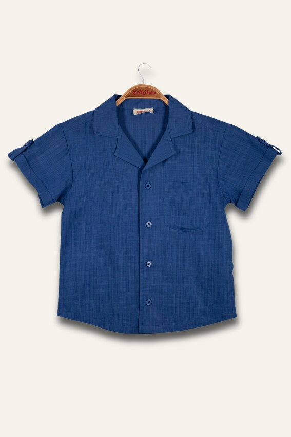 Wholesale Boys Linen Shirt 1-14Y Zeyland 1070-251Z3KTN84 - 3