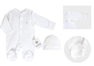 Wholesale Cotton Newborn Romper 0M Ciccimbaby 1043-4947 - Ciccimbaby (1)