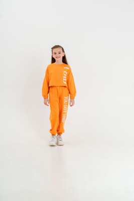 Wholesale Girl 2-Piece Tracksuit Set 6-9Y Matmazel 2021-8017 - Matmazel (1)