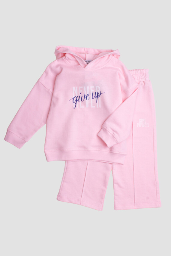 Wholesale Girls 2-Piece Printed Tracksuit Set 2-6Y Cassolini 2059-35080 - 1
