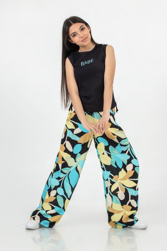 Wholesale Girls 2-Piece T-Shirt and Pants Set 10-13Y Tuffy 1099-9668 - 1