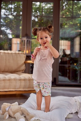Wholesale Girls 2-Piece T-shirt and Shorts set 3-12Y Zeyland 1070-ZY23-12215 - Zeyland