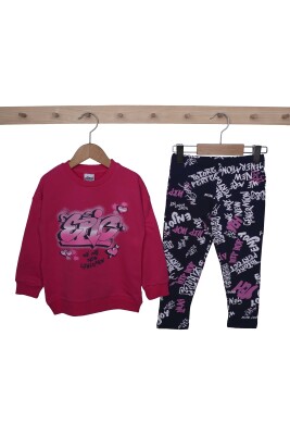 Wholesale Girls 2-Piece Tracksuit Set 3-6Y Elnino 1025-23606 - Elnino