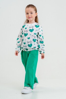 Wholesale Girls 2-Piece Tracksuit Set 3-6Y Matmazel 2021-8020 - Matmazel (1)