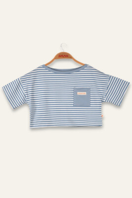 Wholesale Girls Crop T-shirt 3-14Y Zeyland 1070-251Z4SCR54 - Zeyland