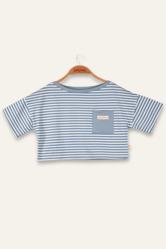 Wholesale Girls Crop T-shirt 3-14Y Zeyland 1070-251Z4SCR54 - 1