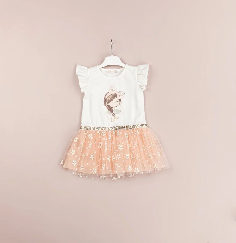 Wholesale Girls Dress 1-4Y BabyRose 1002-4480 - 3
