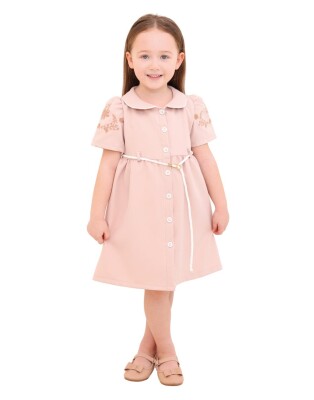 Wholesale Girl's Dress 2-5Y Lilax 1049-6777 Lilax 1049-6777 - Lilax