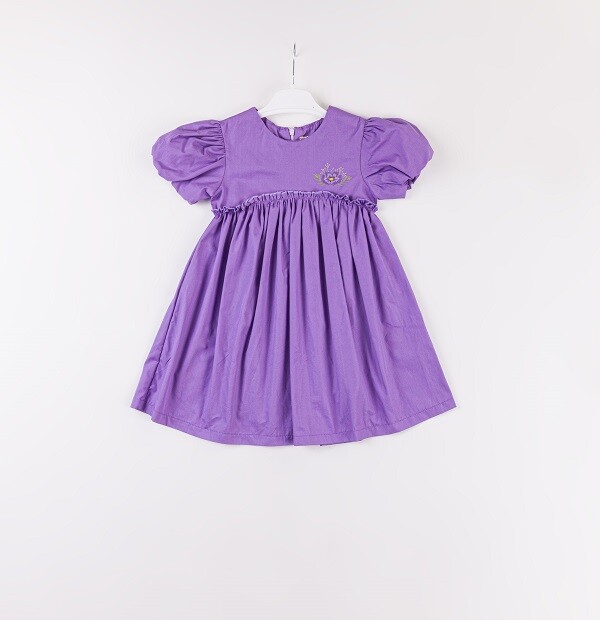 Wholesale Girls Dress 3-6Y Büşra Bebe 1016-24139 - 6