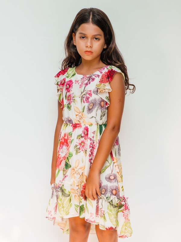 Wholesale Girls Dress 4-12Y Sheshe 1083-DSL0135 - 1