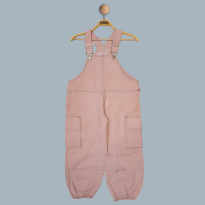 Wholesale Girls Salopet 6-9Y Timo 1018-TK4DÜ132241303 Пыльная роза
