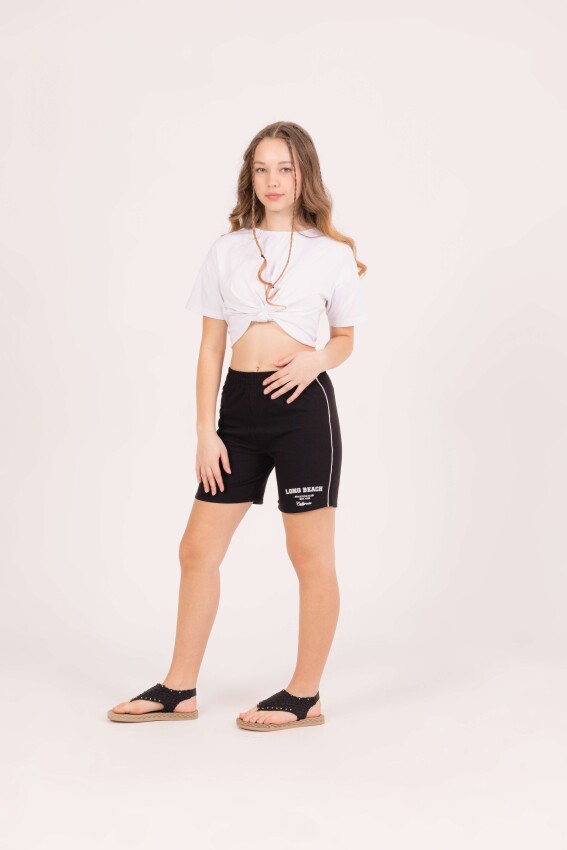 Wholesale Girl's Shorts 13-16Y Nickel 2060-20055-3 - 1