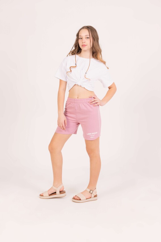 Wholesale Girl's Shorts 13-16Y Nickel 2060-20055-3 - 3