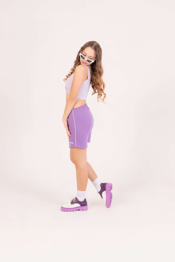 Wholesale Girl's Shorts 13-16Y Nickel 2060-20055-3 - 4