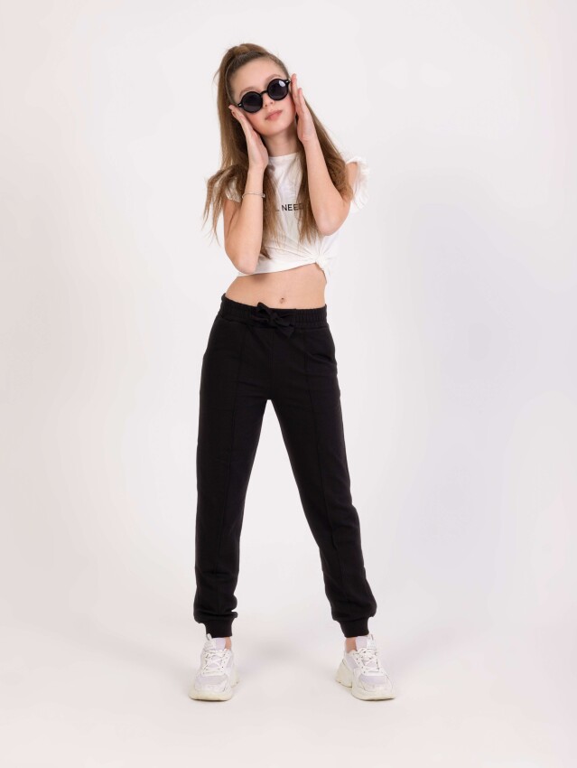 Wholesale Girl's Sweatpants 13-16Y Nickel 2060-20183-3 - 1