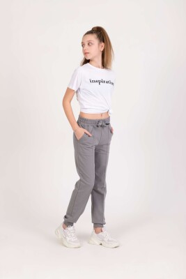 Wholesale Girl's Sweatpants 13-16Y Nickel 2060-20183-3 - 2