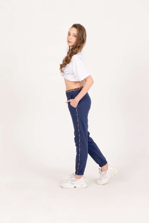 Wholesale Girl's Sweatpants 5-8Y Nickel 2060-20185-1 - 4