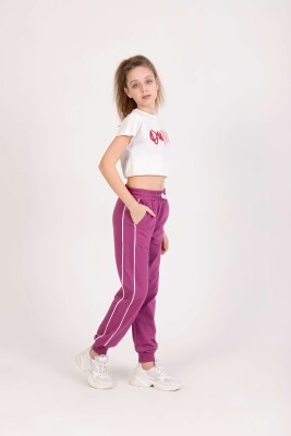 Wholesale Girl's Sweatpants 9-12Y Nickel 2060-20162-2 - 4