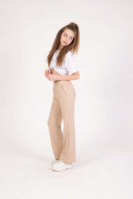 Wholesale Girl's Sweatpants 9-12Y Nickel 2060-20201-2 - 3