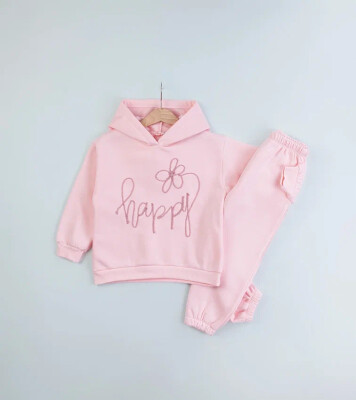 Wholesale Girls' Tracksuit Set 3-6Y BabyRose 1002-7794 Розовый 